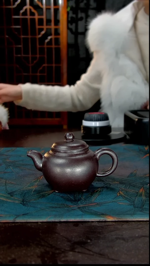 茶壶紫砂纯料石红主人杯