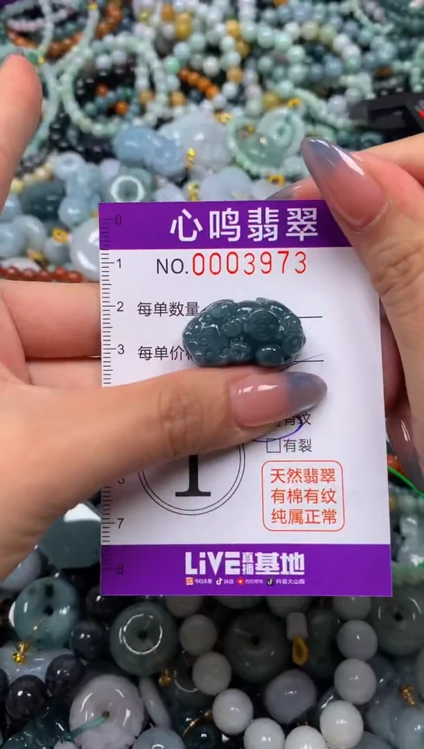 颈饰未镶嵌翡翠闪购003973