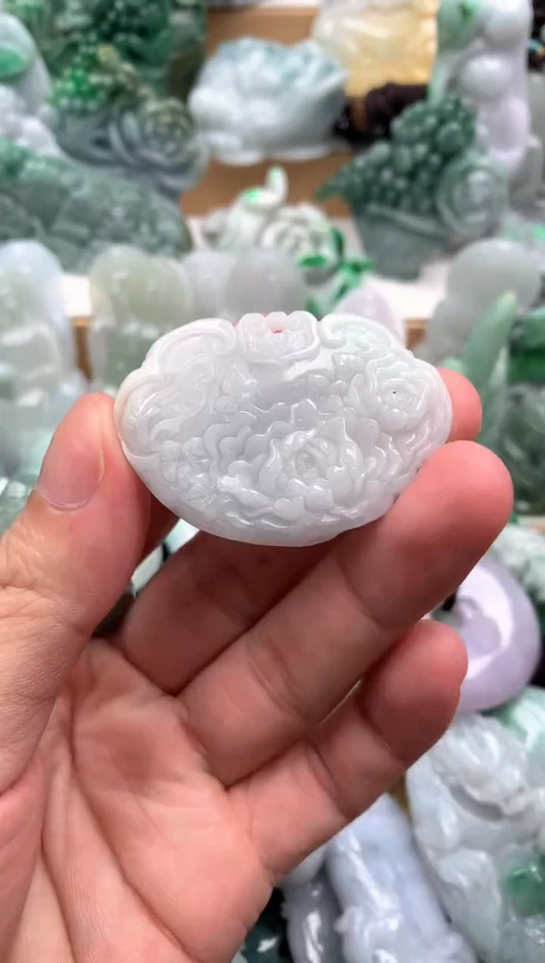 吊坠(不含链)未镶嵌翡翠1