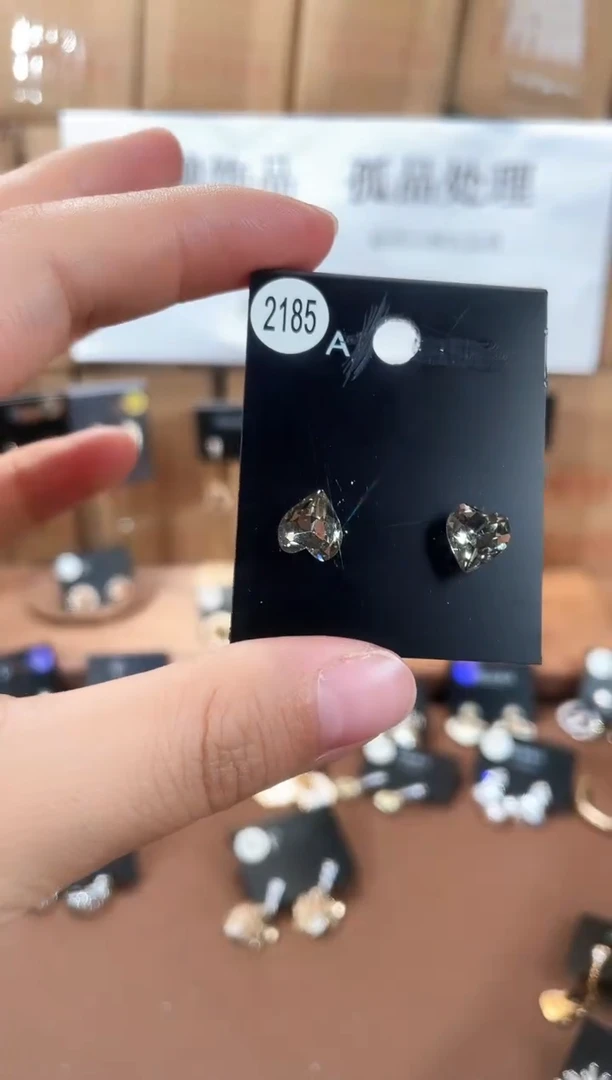 合金925银锆石豆2185