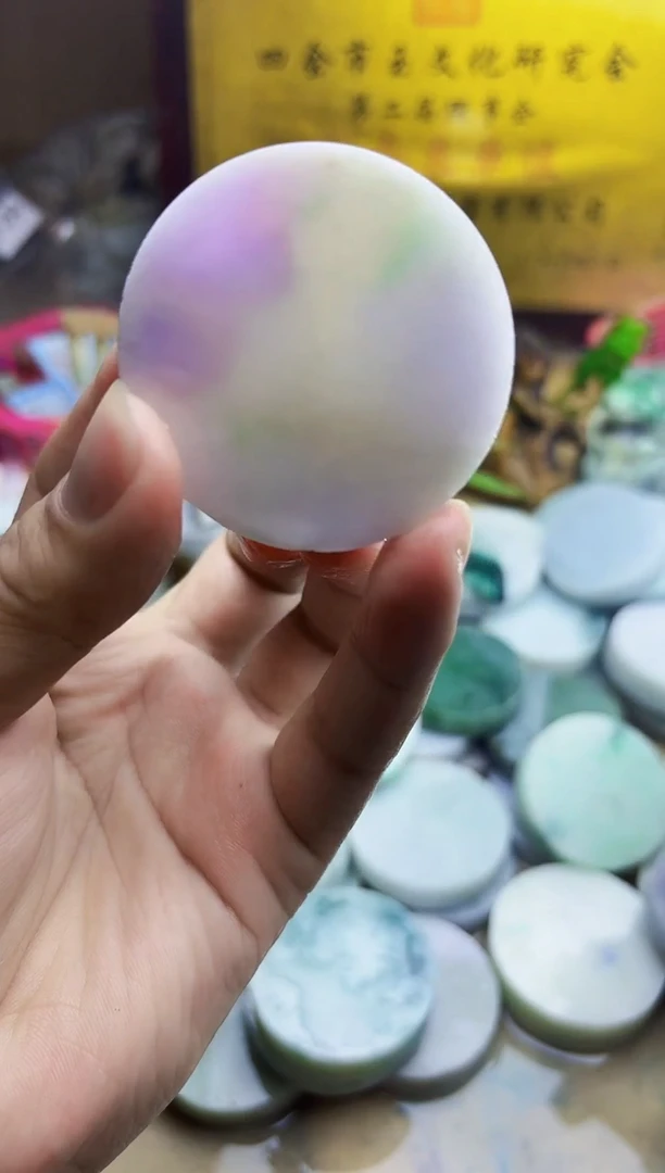 翡翠挂件未镶嵌A货常星955