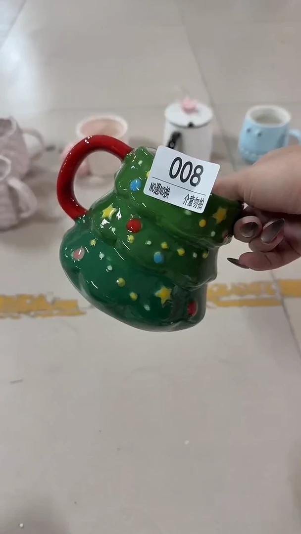 陶瓷手柄款微瑕四单包邮008