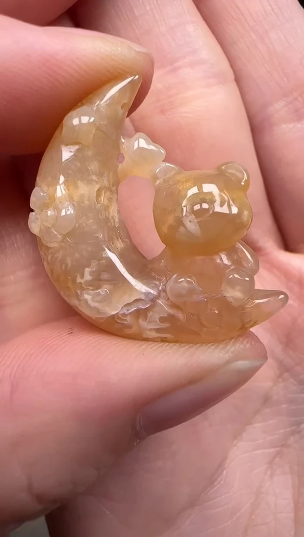 硅化珊瑚（珊瑚玉）未镶嵌颈饰699