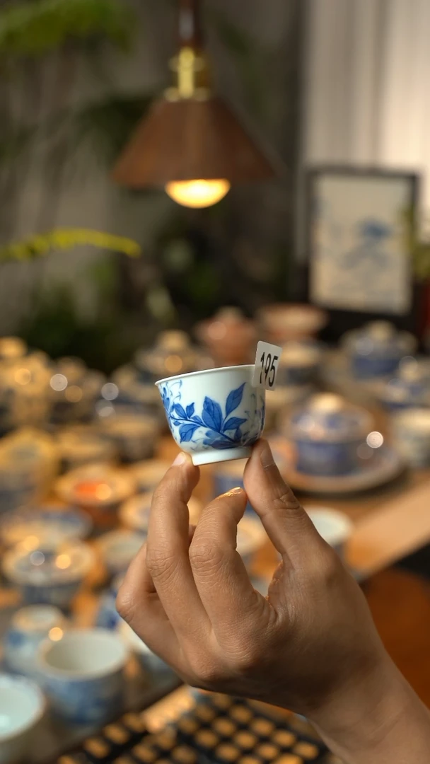 杯子全手工全手绘195