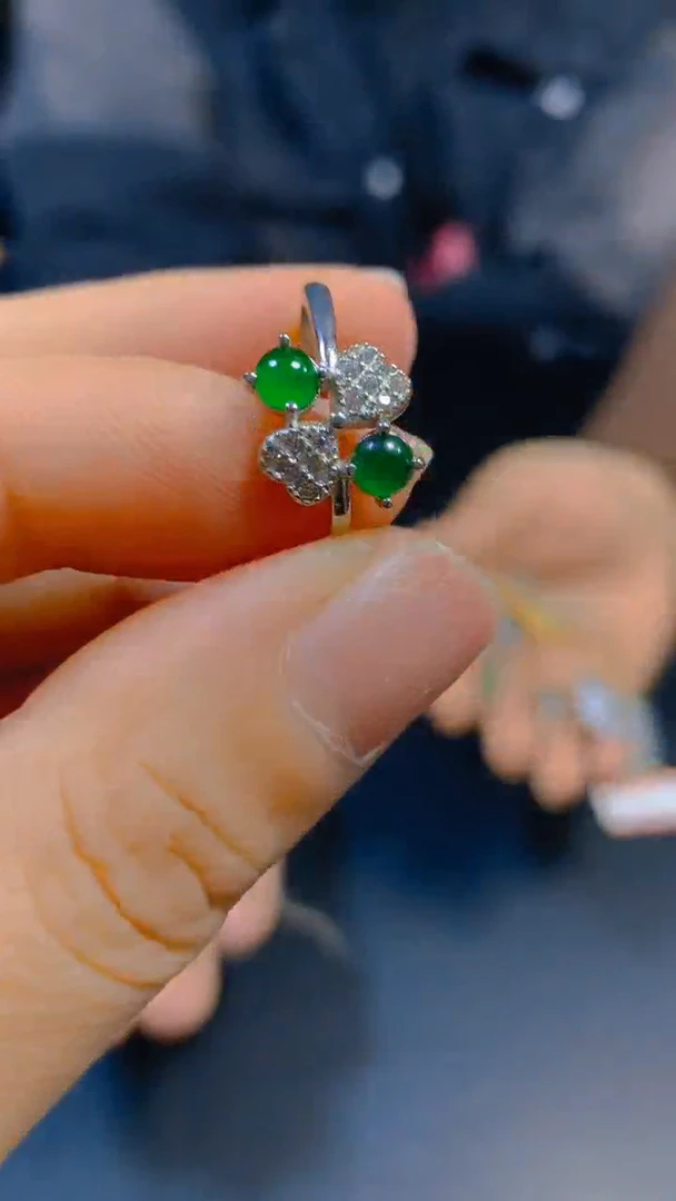 【闪购商品】翡翠戒指未镶嵌0095537371多样性发一