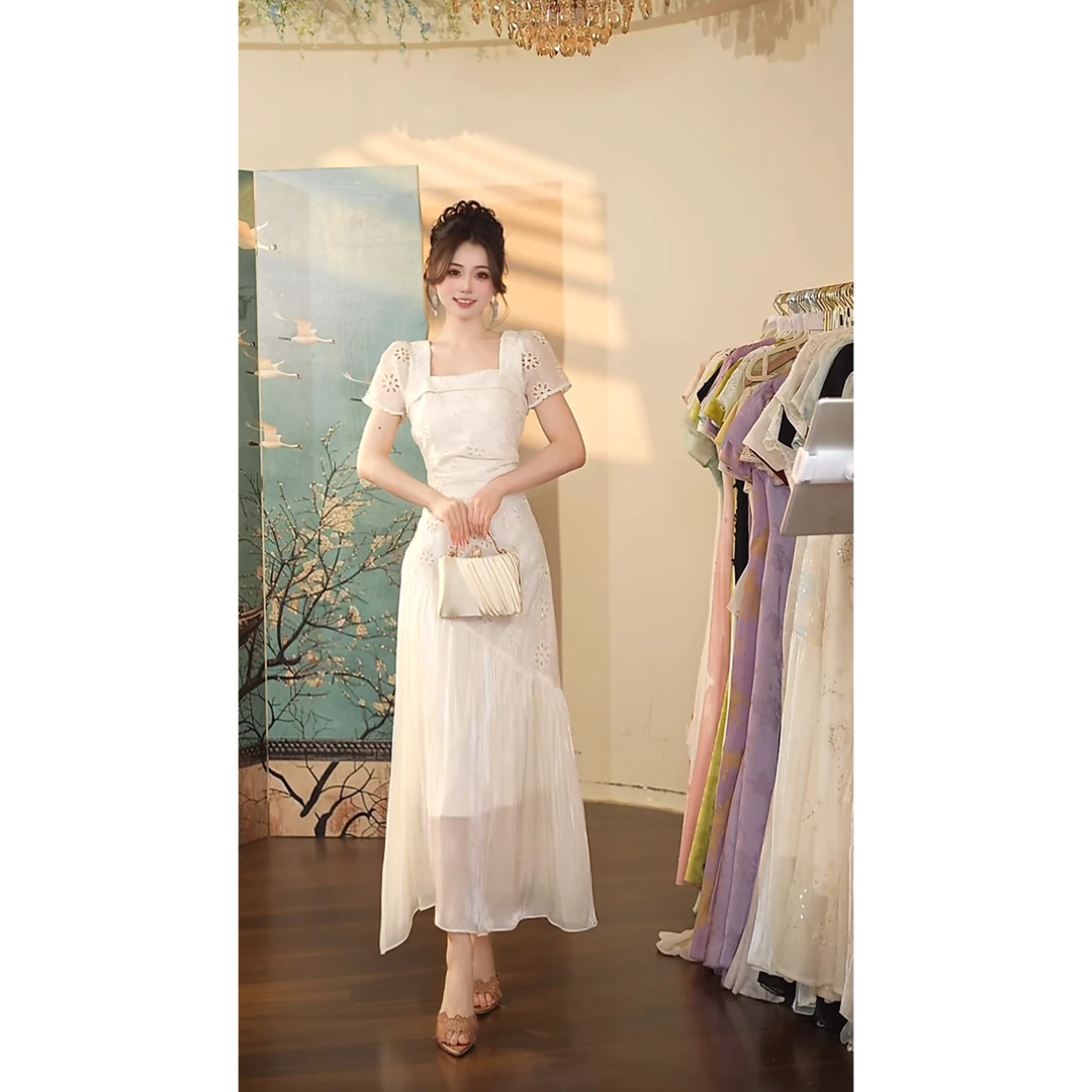 瑞瑞定制-1352（相思引）连衣裙N962