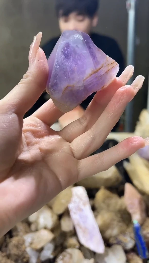 未镶嵌大型摆件（非配饰）水晶383紫水晶