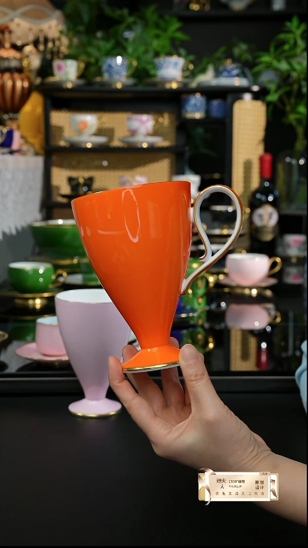 小蛮腰马克杯-橙色