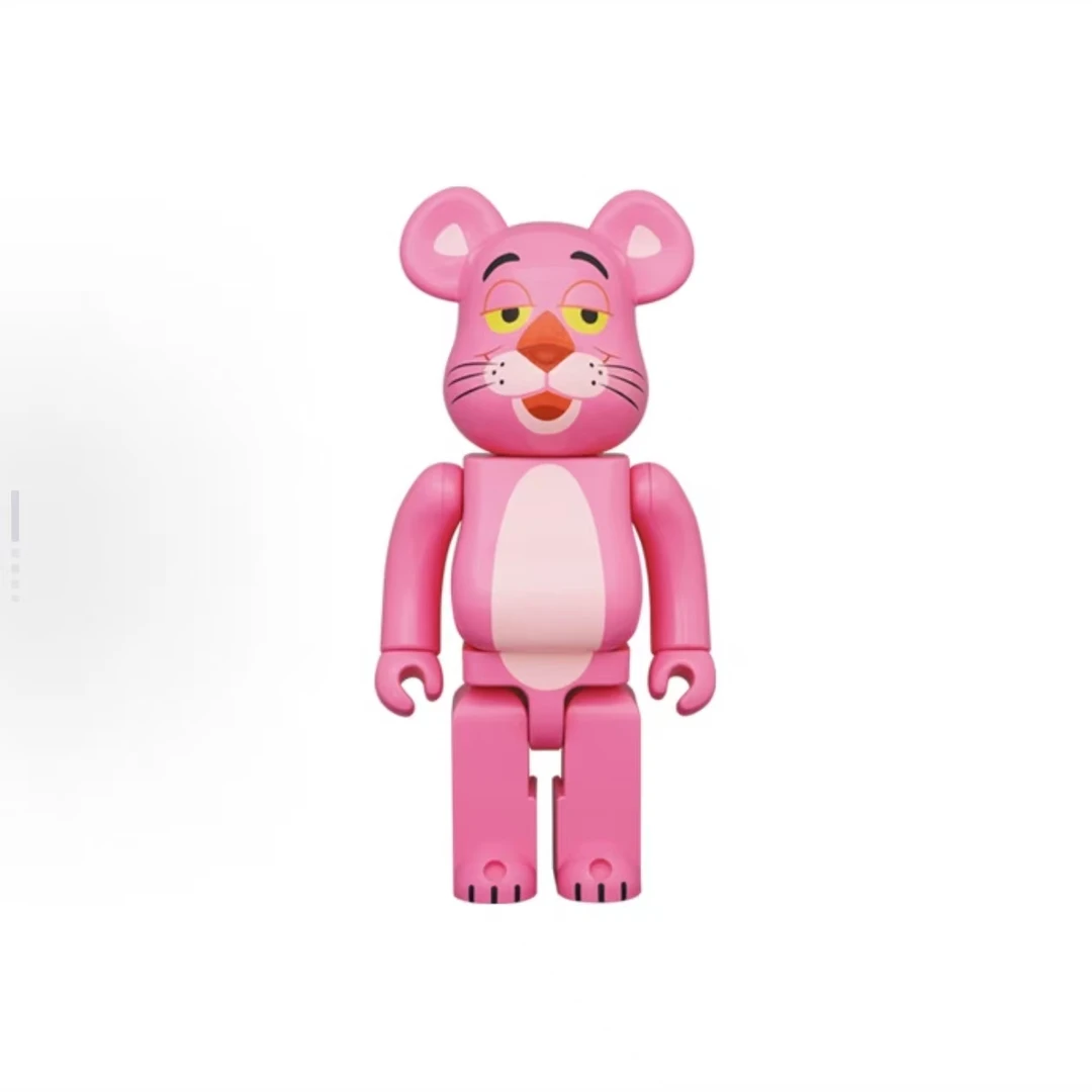 【山】bearbrick 积木熊 粉红豹 1000% 无盒