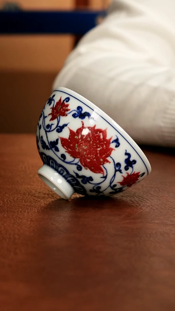 陶瓷釉里红上新，全部只有一只