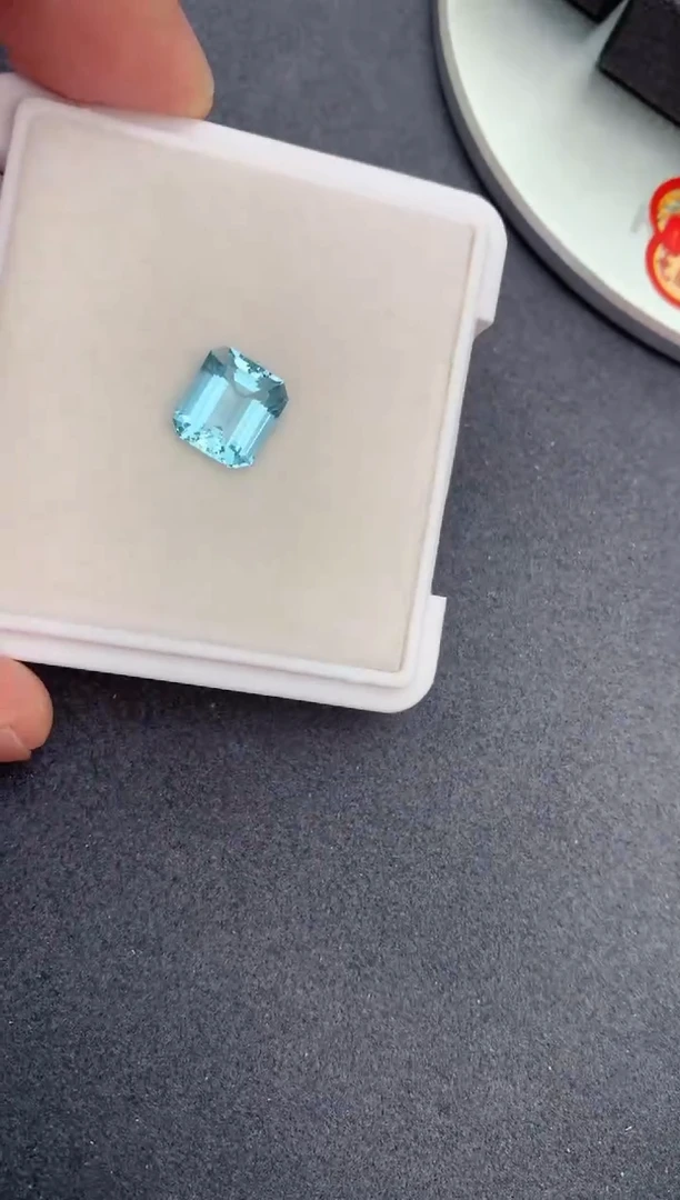【闪购商品】海蓝宝石裸石未镶嵌3.6ct海蓝宝