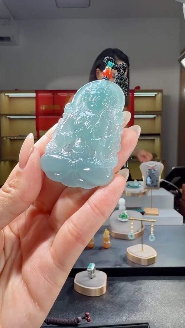 吊坠(不含链)未镶嵌翡翠度母