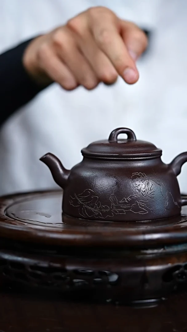 茶壶紫砂宜兴知衍传器原矿全手44