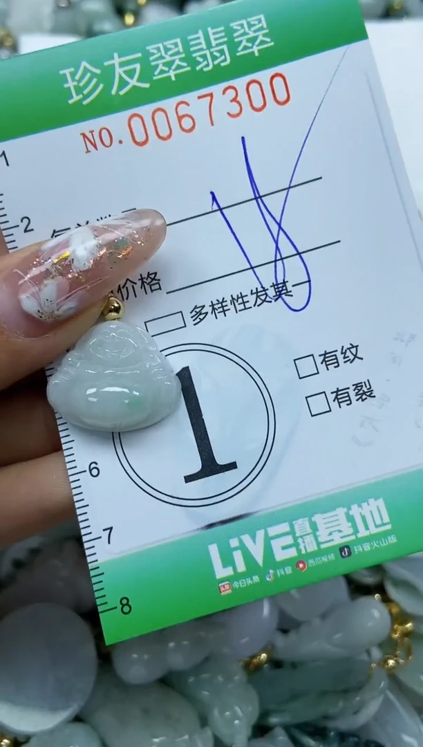 【闪购商品】翡翠颈饰未镶嵌闪购商品0067300