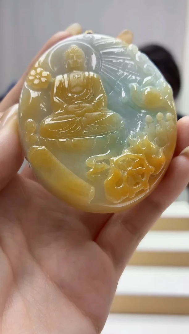 未镶嵌定制翡翠5060jw-毛货挂件123