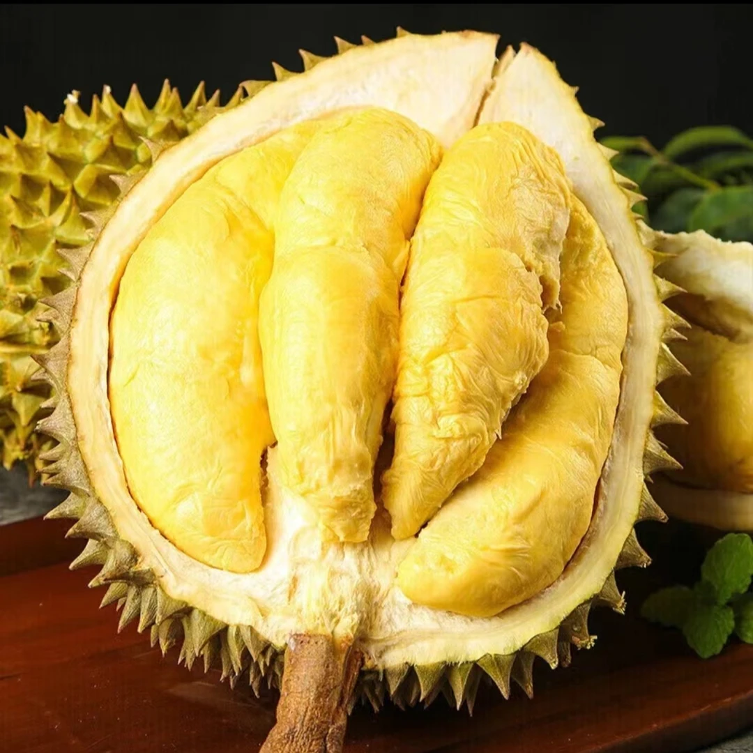 H·1总钻风·泰国金枕榴莲老树榴莲香甜软糯一物一拍生切不售后