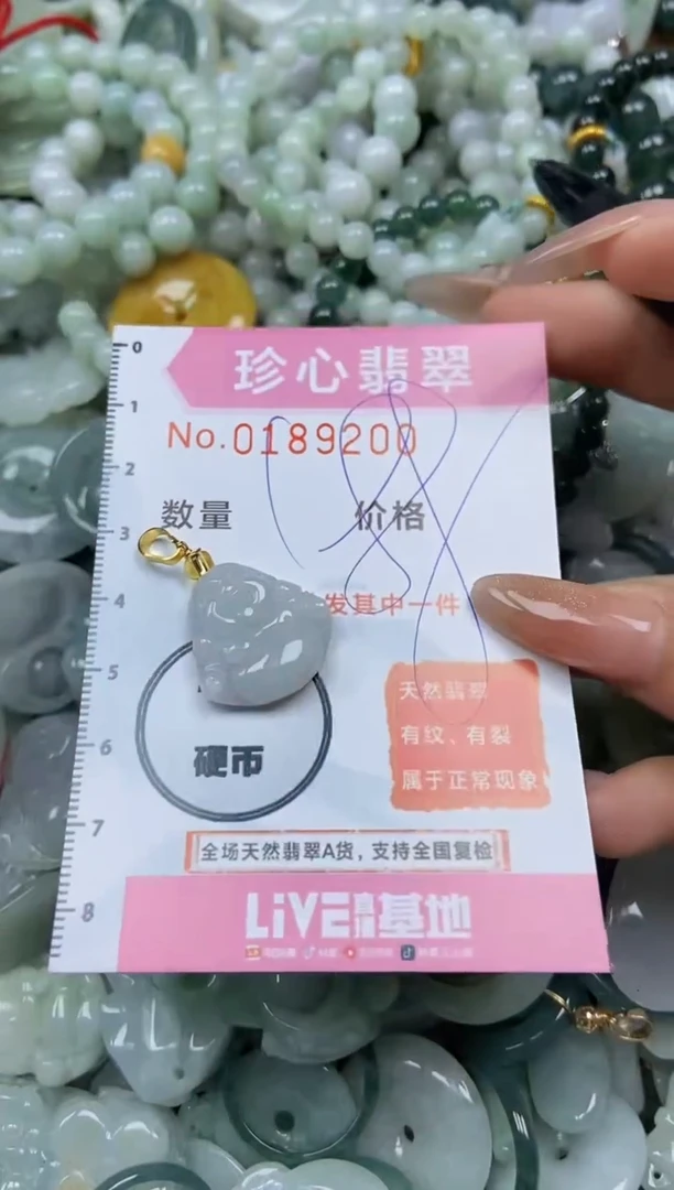 翡翠未镶嵌颈饰闪购链接0189200