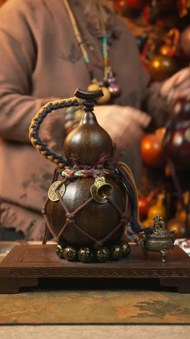 160大漆一物一拍记葫堂出品【不带手串】