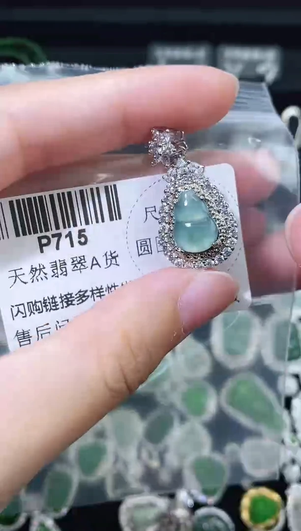 翡翠未镶嵌颈饰精美翡翠-多样性只发一件P715