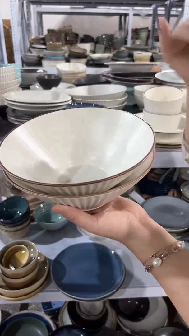 【闪购商品】瓷片外贸尾货瑕疵满20包邮X2 八英寸重瑕