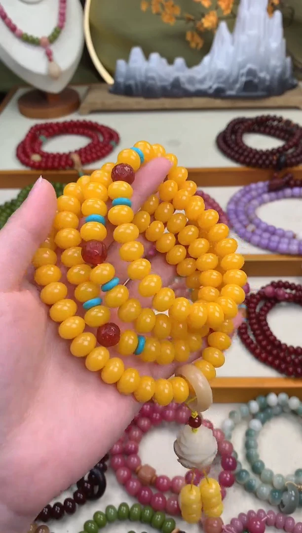 【闪购商品】白玉菩提手串108客人