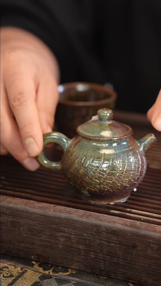 茶壶紫砂原矿手工制作5号