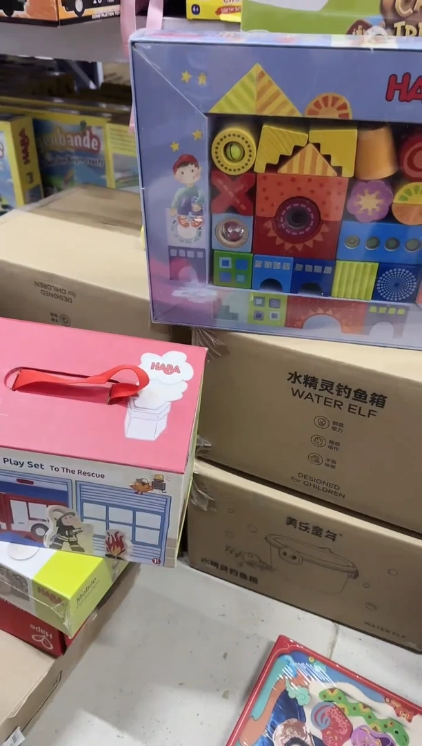 302157彩色欢乐积木+小小消防员积木300715