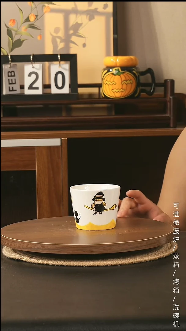 陶瓷景德镇高温釉下彩纯手绘创意瓷