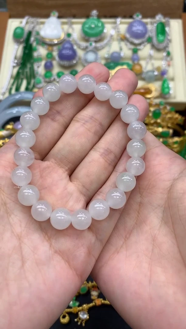 未镶嵌手串翡翠171-中国好珍宝