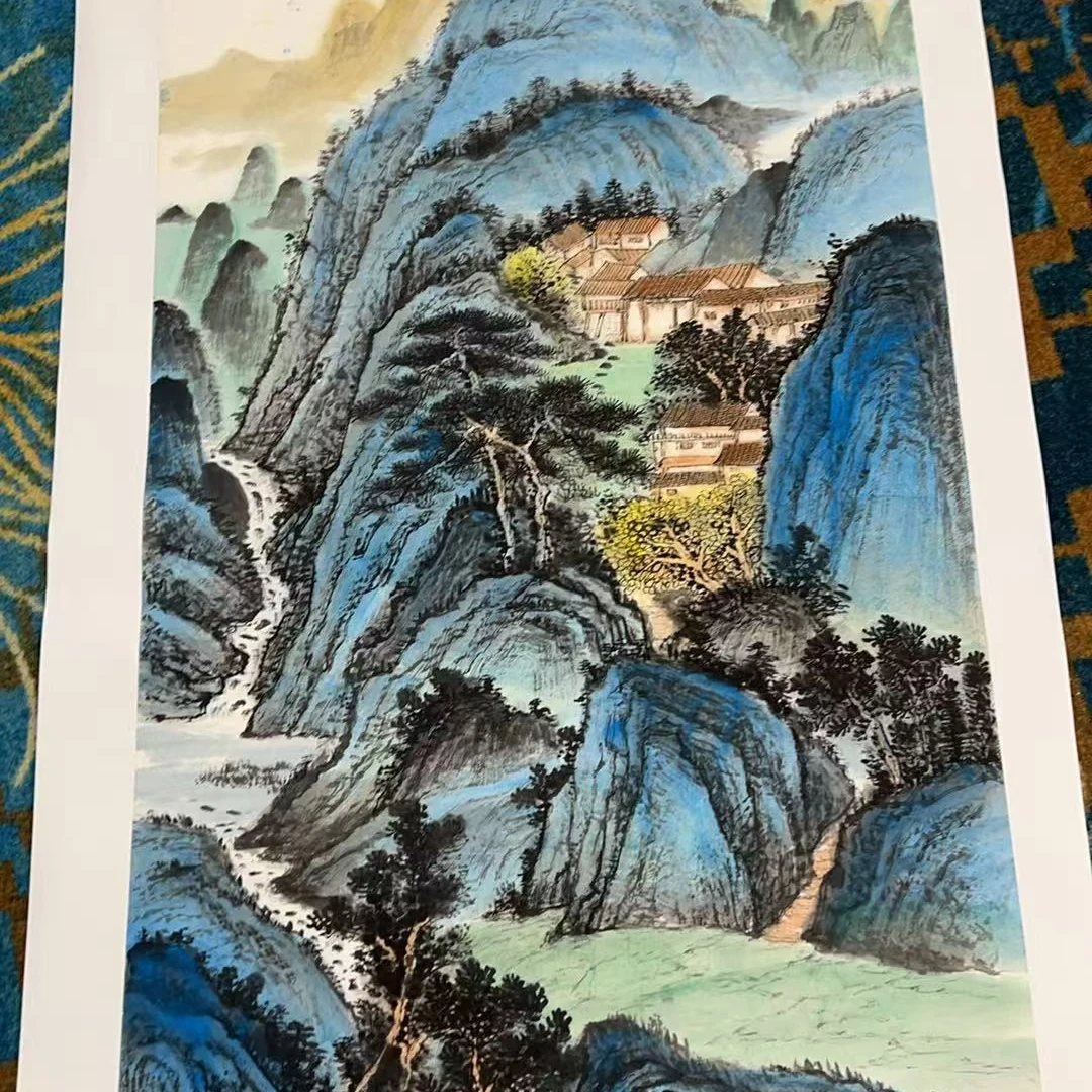 2橱窗展示/山艺文化/ 苏珊老师/宣纸国画/带证书