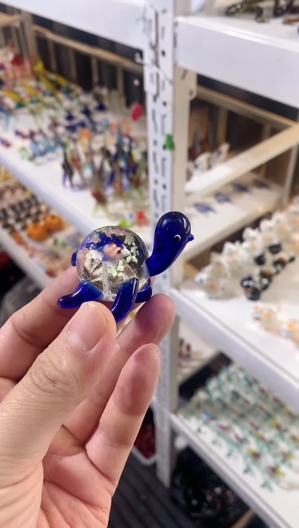 琉璃手工艺品夜光乌龟