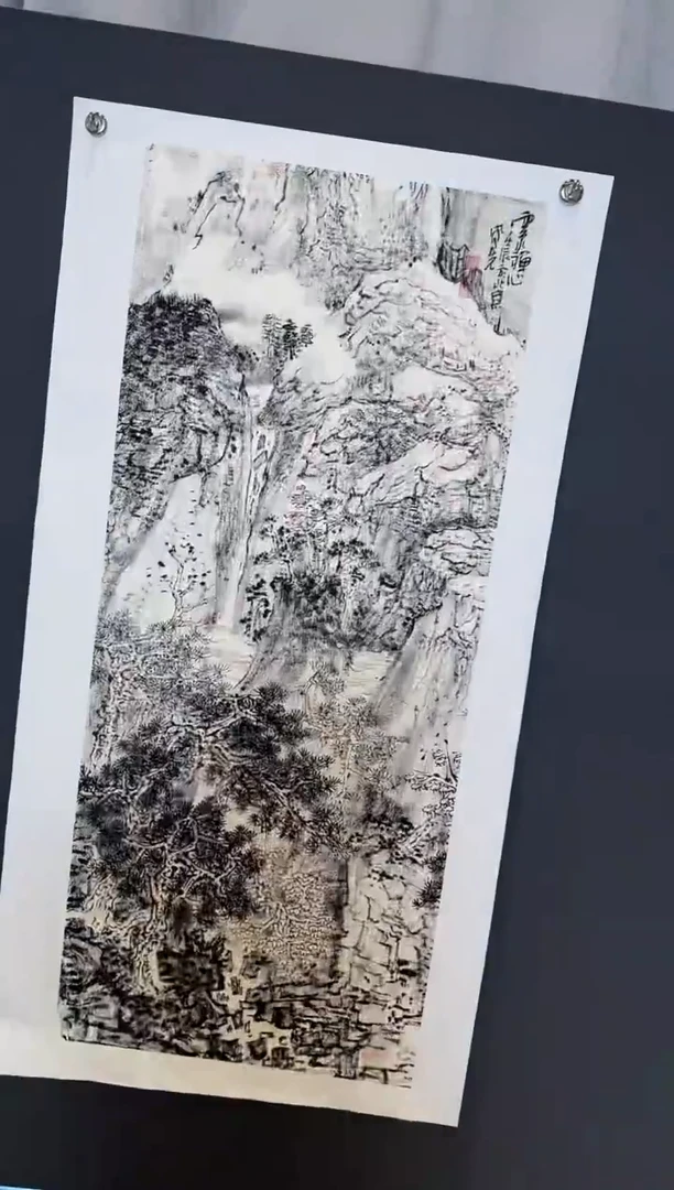 国画郝凤先云水禅心2025-1230DH089