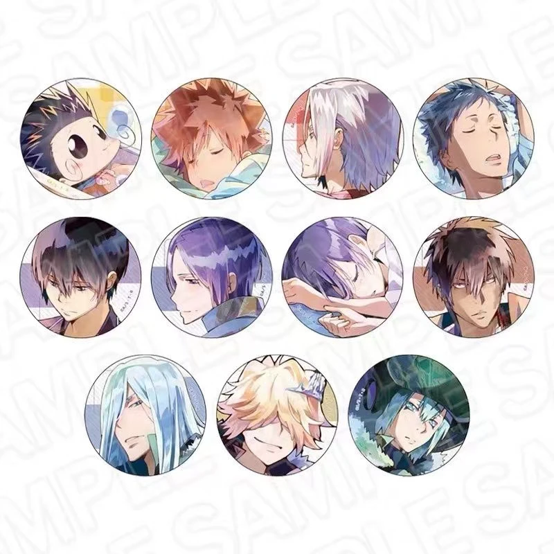 【正版日谷】家庭教师水彩睡颜吧唧徽章