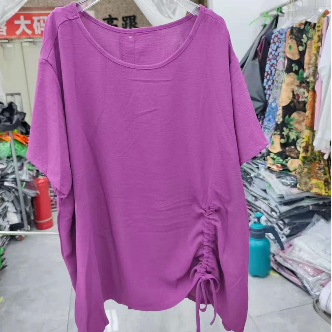 2025夏季新款宽松显瘦休闲百搭纯色打底T桖1869