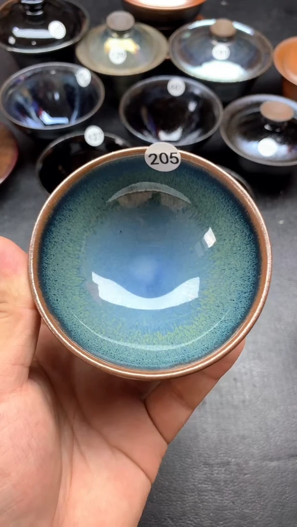 茶盏黑瓷精选茶器205