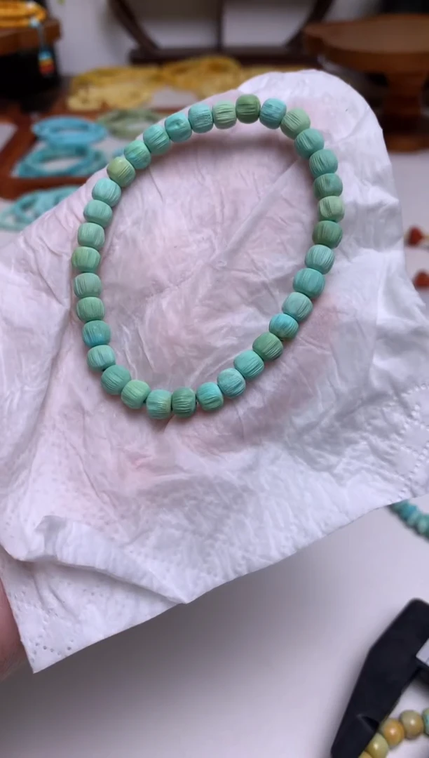 未镶嵌绿松石手串6