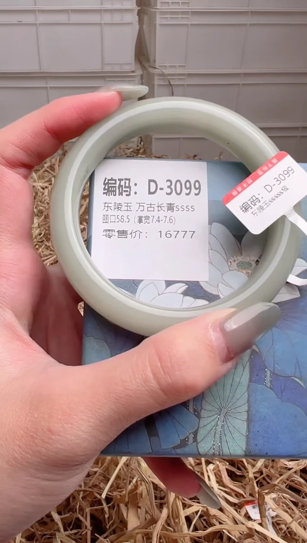未镶嵌手镯石英质玉D3099