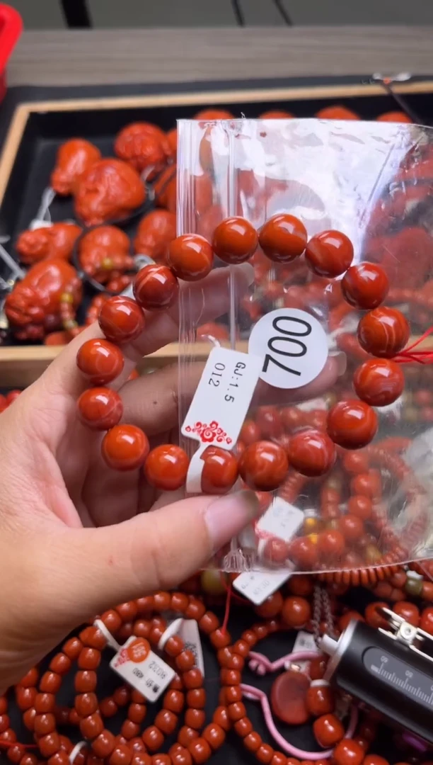 【闪购商品】南红玛瑙珠宝奇石未镶嵌700-12+