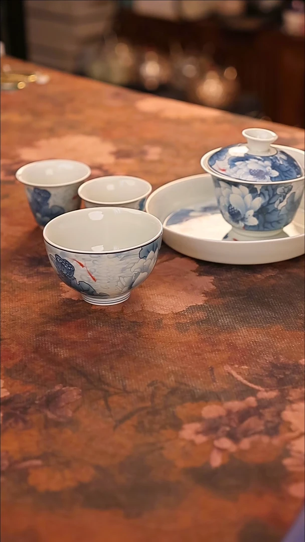 【闪购商品】陶瓷茶具（无礼盒无茶盘）@@ZH152