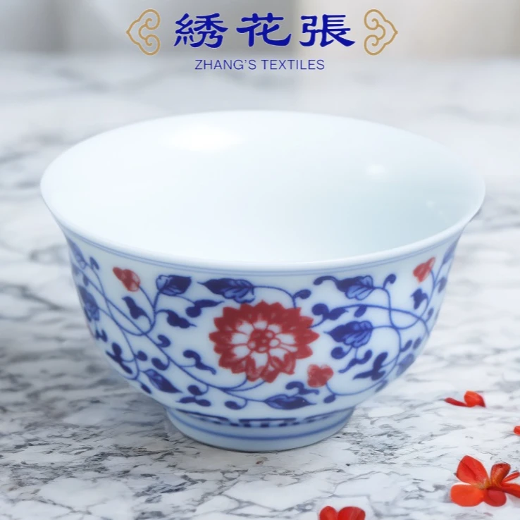 lot3.釉里红杯+永乐通宝套组N2XKS002556