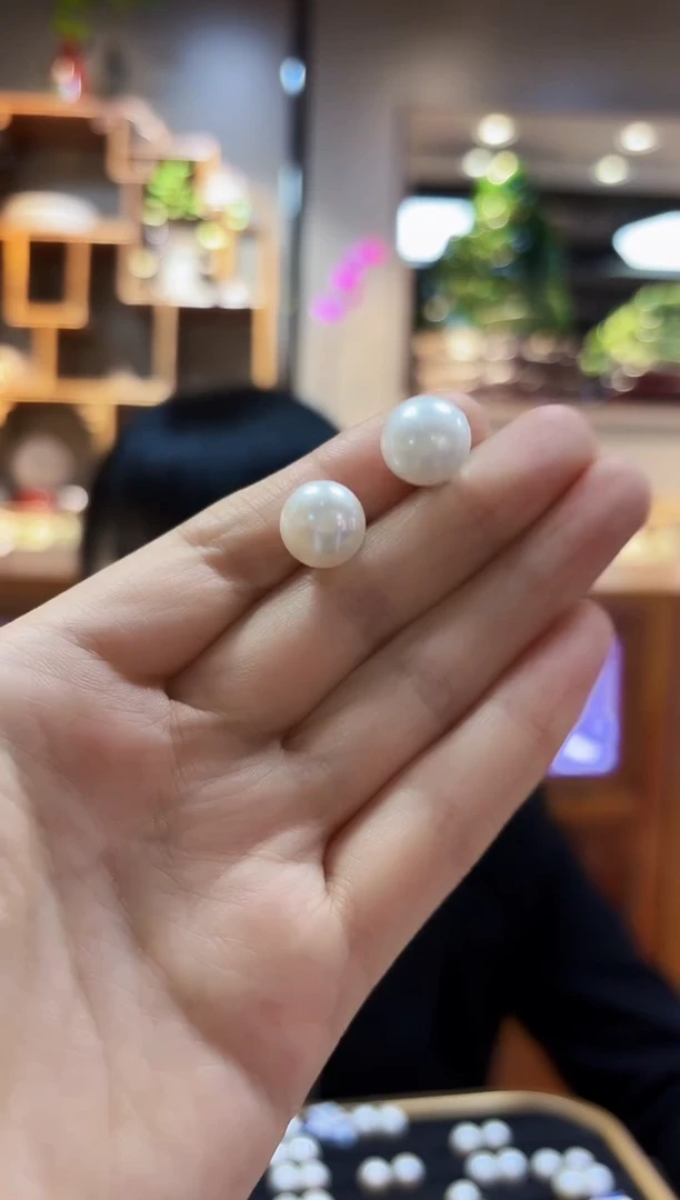 【闪购商品】淡水珍珠耳饰合金耳钉12