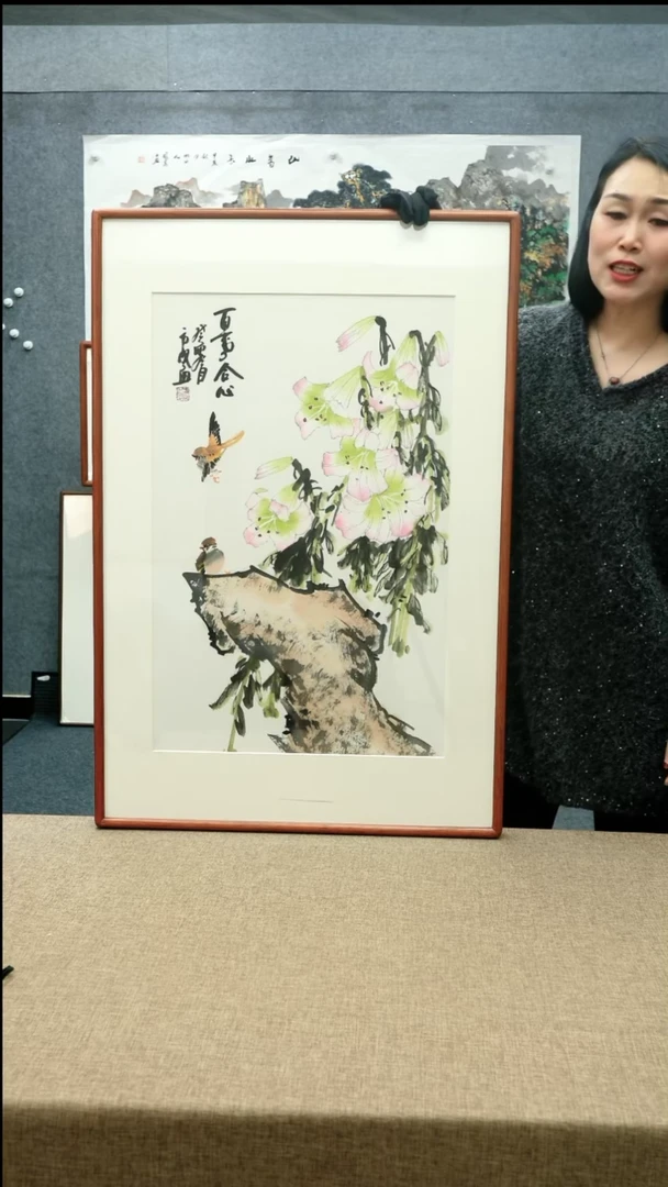 【闪购商品】国画62*92方成老师花鸟