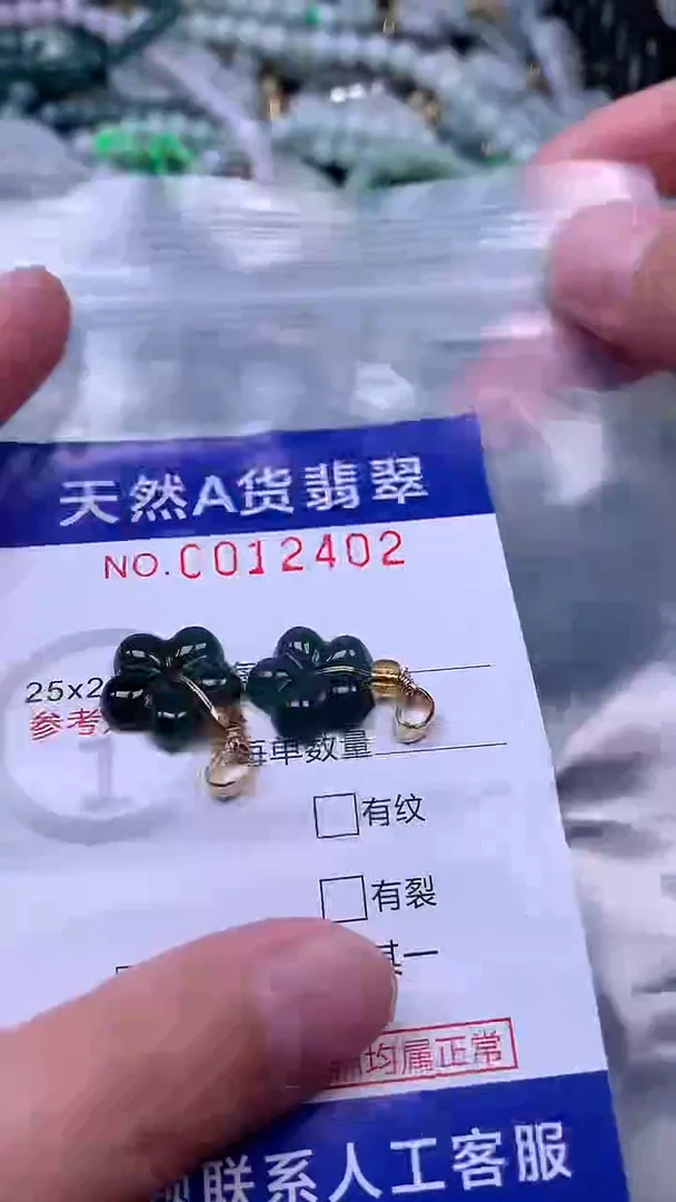 吊坠(赠链)未镶嵌翡翠1