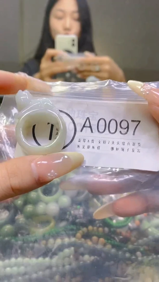 翡翠未镶嵌颈饰21/A/翡翠A货一图一物