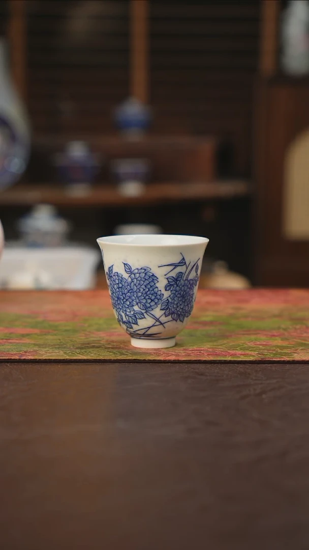 杯景德镇陶瓷杯碗柴烧多人C2