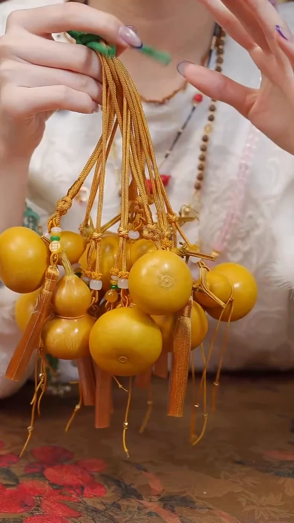 4漆艺工艺小葫芦（随机）9.9