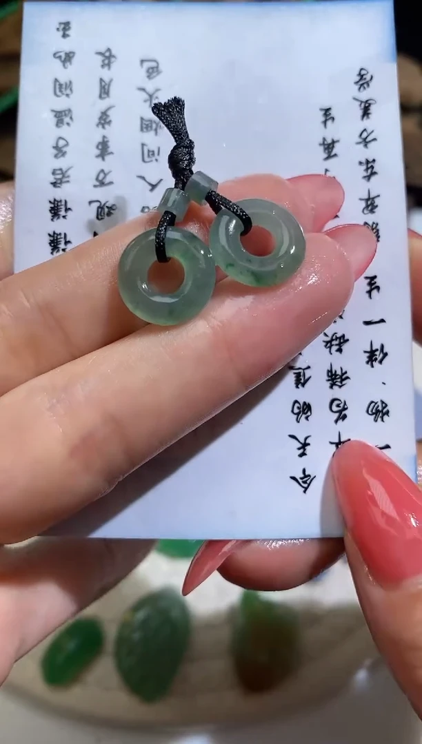 定制翡翠未镶嵌天然A货翡翠毛货定制~不退不换