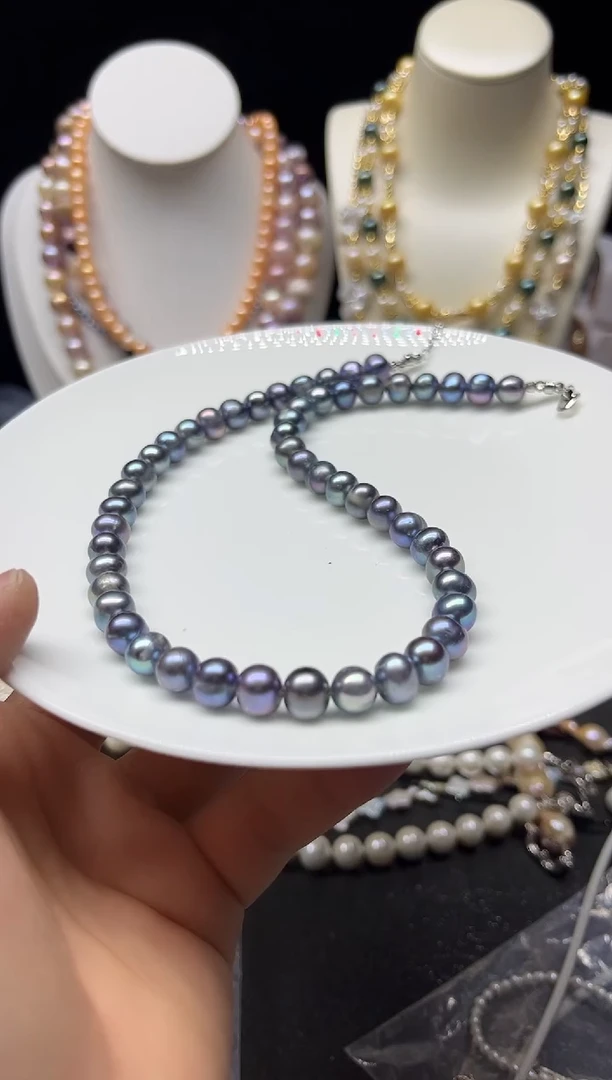 淡水珍珠未镶嵌颈饰多人