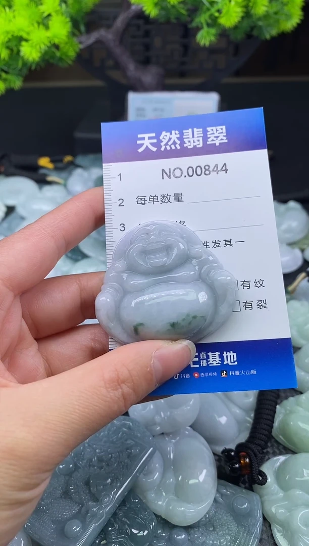颈饰未镶嵌翡翠天然缅甸翡翠844