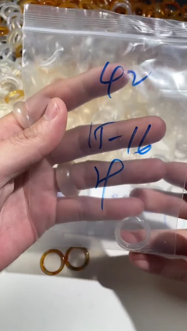 【闪购商品】玛瑙/玉髓戒指未镶嵌42